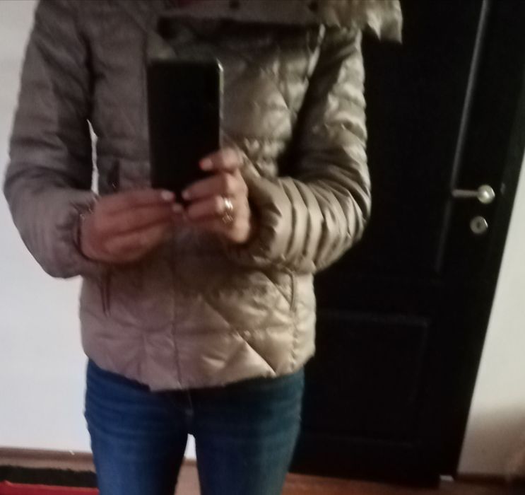 Есенно дамско яке ново