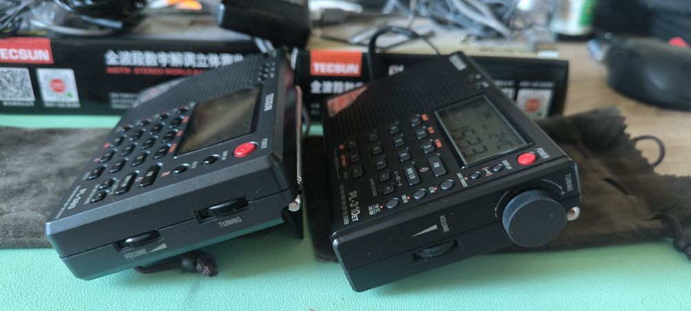 Lot aparate radio Tecsun PL-310et PL-380 DSP FM /LW/MW/SW  + Bonus