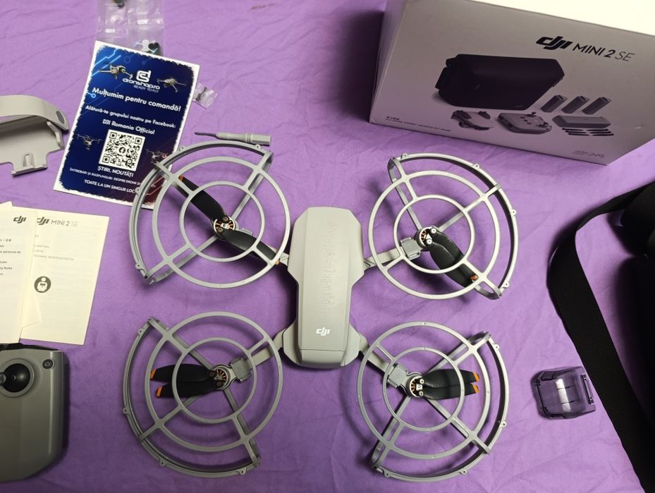 Drona DJI mini 2  combo, cu asigurare