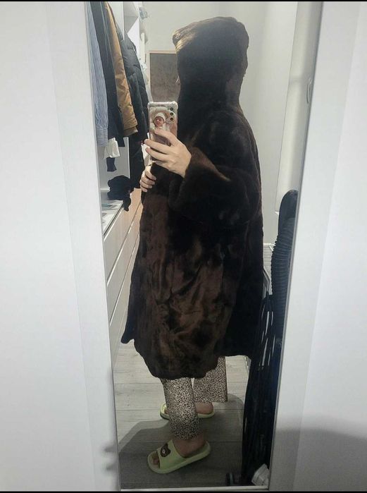 Haina blana marime mare