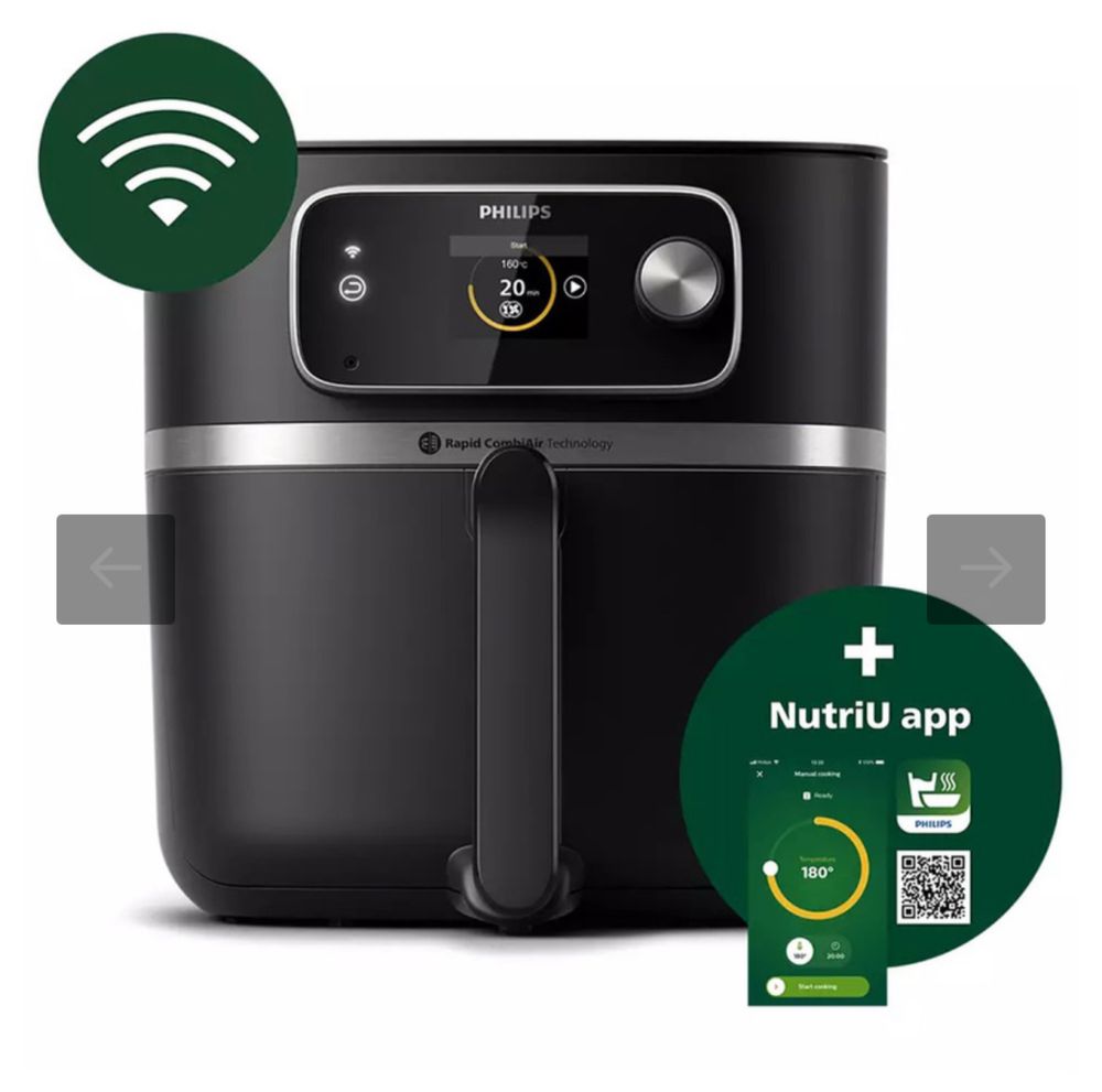 Уред за здравословно готвене Philips HD9880/90 AirFryer