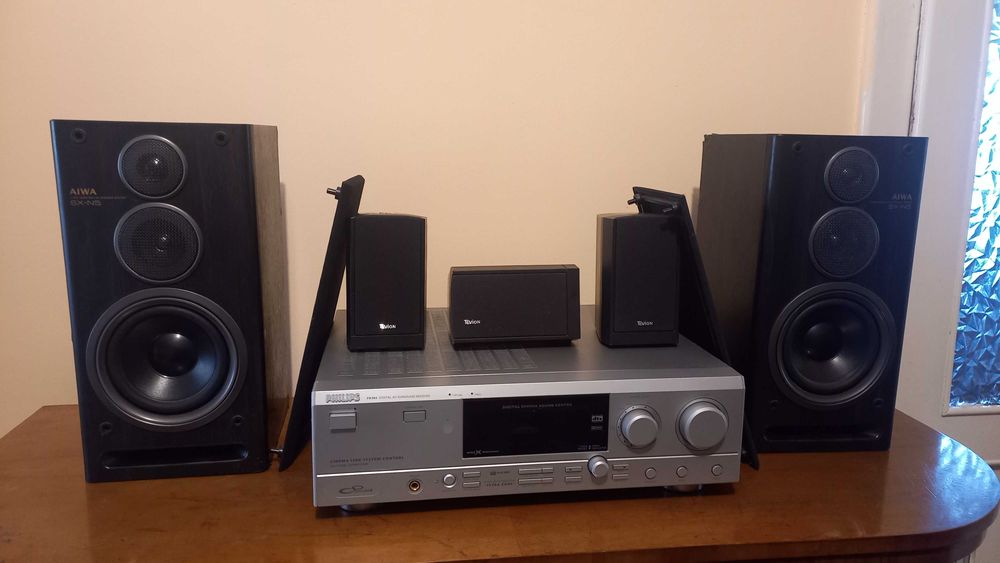 Vând sistem 5.1,fără subwoofer