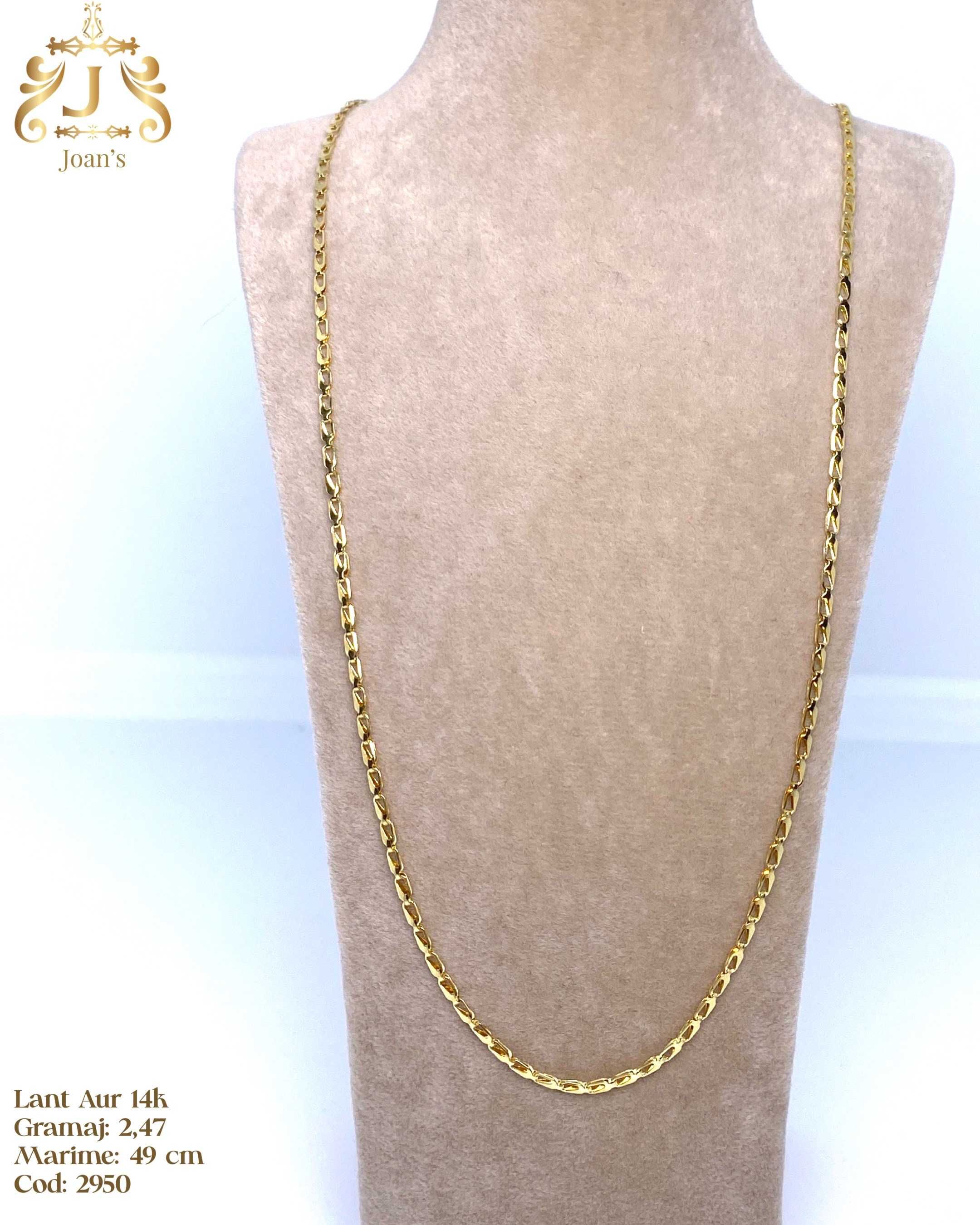 (2950) Lant Aur 14k, 2,47 grame FB Bijoux Euro Gold