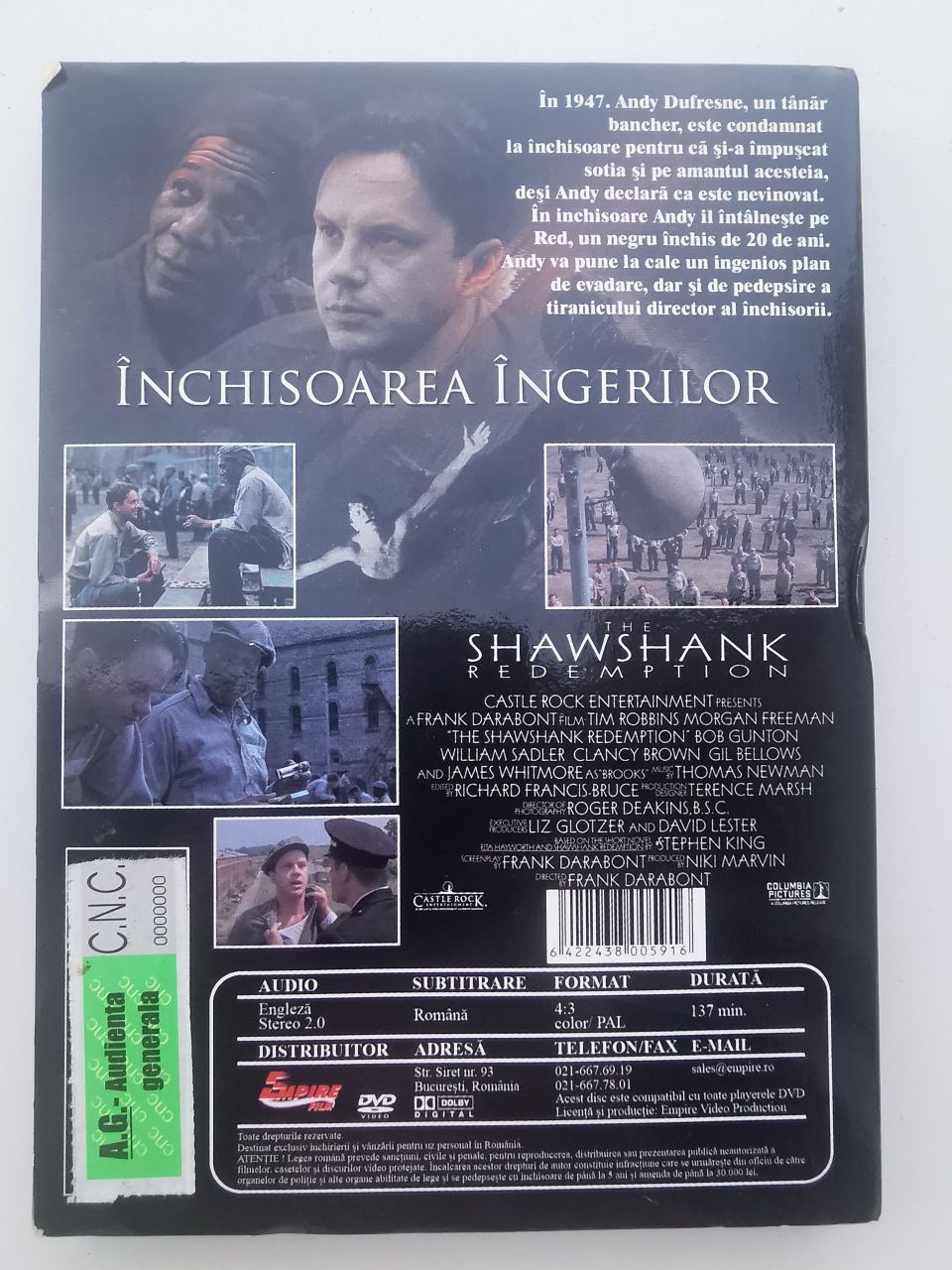 Film DVD Inchisoarea ingerilor