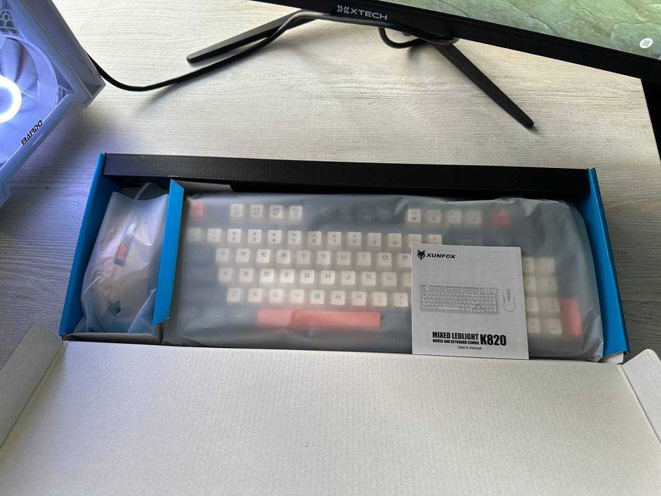 Игровой кейс с монитором 27 - 165 hz/ RX 580 8gb / 16 gb DDR4 /10 ядер