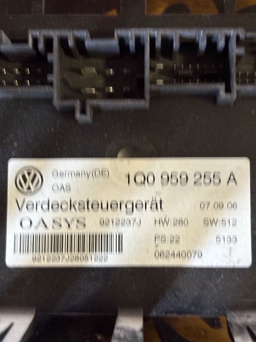 Vw Eos 2008 година Модул Компютър Кабрио