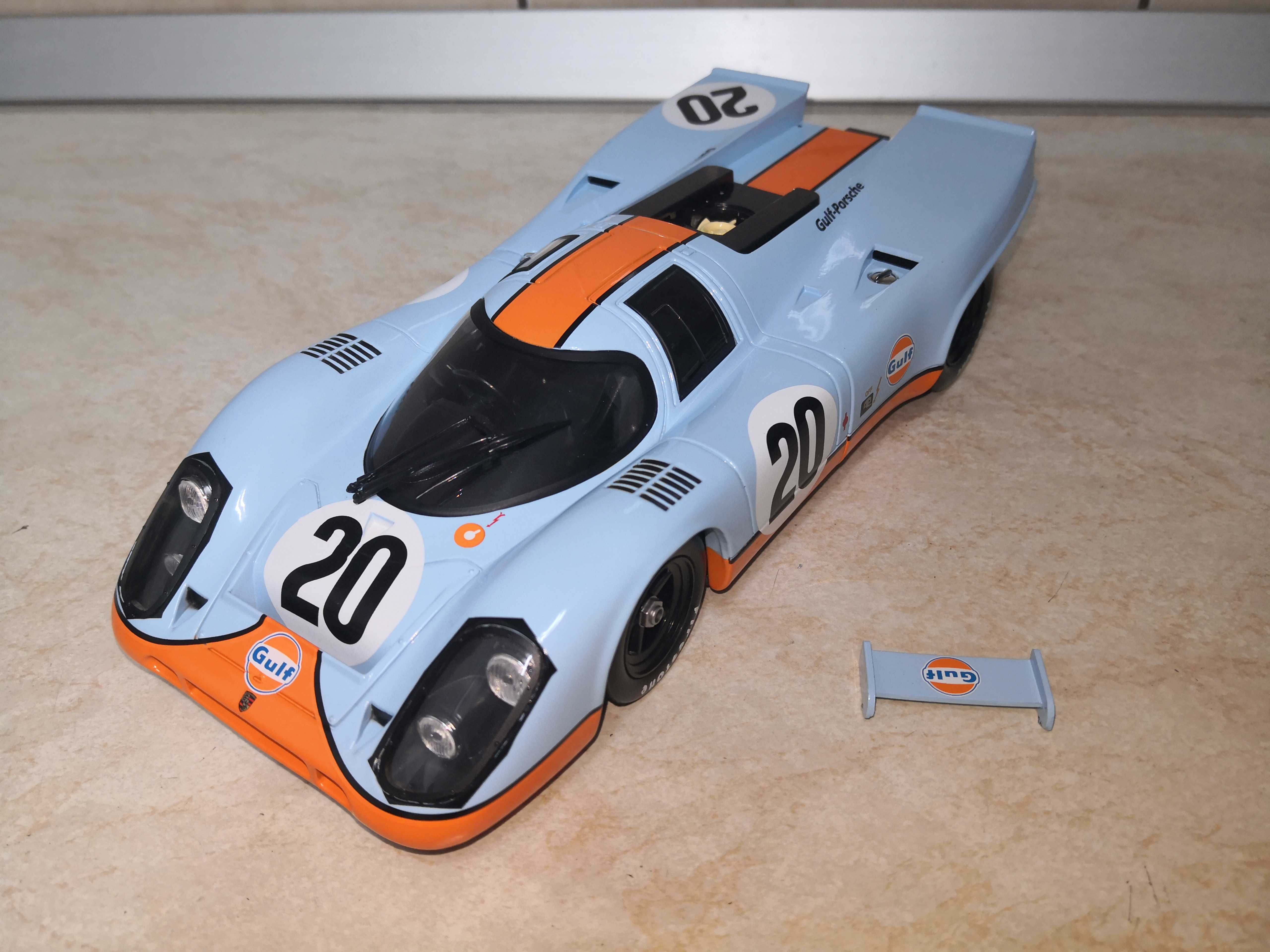 Macheta auto Porsche 917K - 24h Le Mans 1970, scara 1:18, Norev