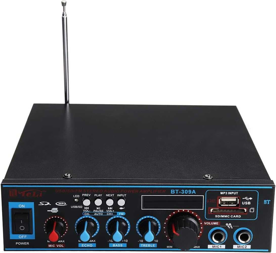 Amplificator audio de putere  BT-309A, 2x 400 W