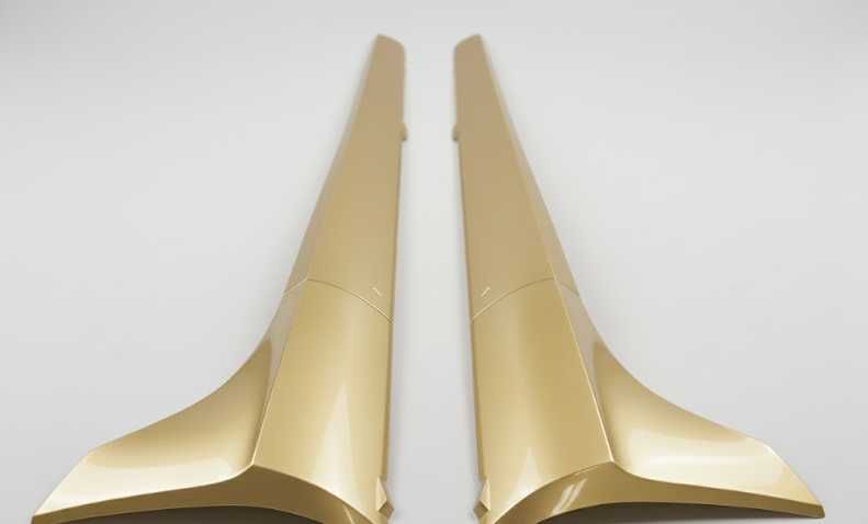 Set Praguri Usi VW Golf 5 V 2004-2008 GTi Look (LA1W (Auriu))