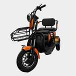 Електрическа триколка с три седалки EcoWay модел М19 бордо 20a