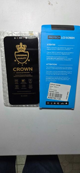 Display Xiaomi Poco F1 complet, touchscreen, compatibil, stare nouă