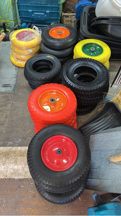 Колеса для всех видов тележек от малого до велика