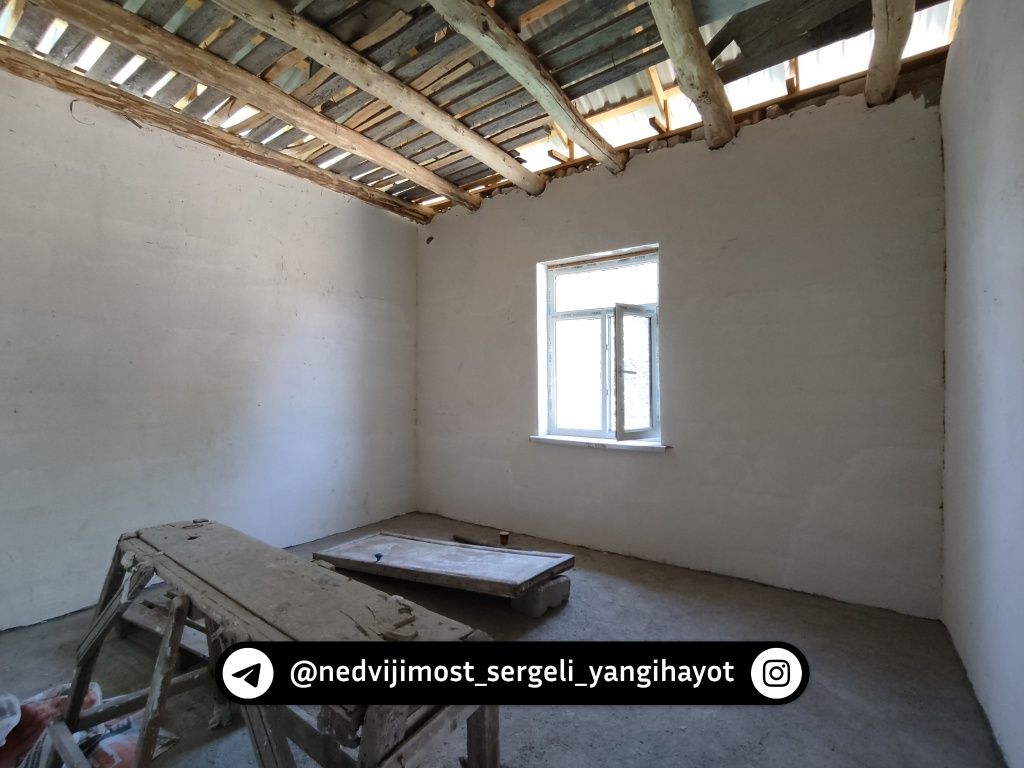 Участок Старые Сергели 3,2сот 7ком 2этажа 3сан узла 50 м остановка.