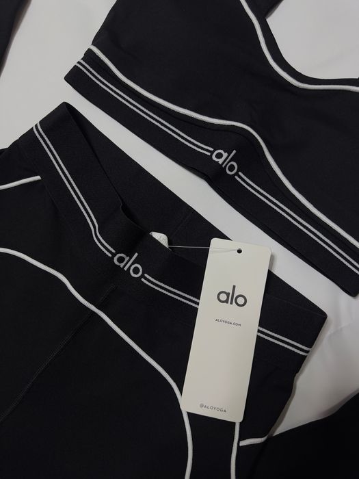 Set Alo Yoga(colanți+bustieră)