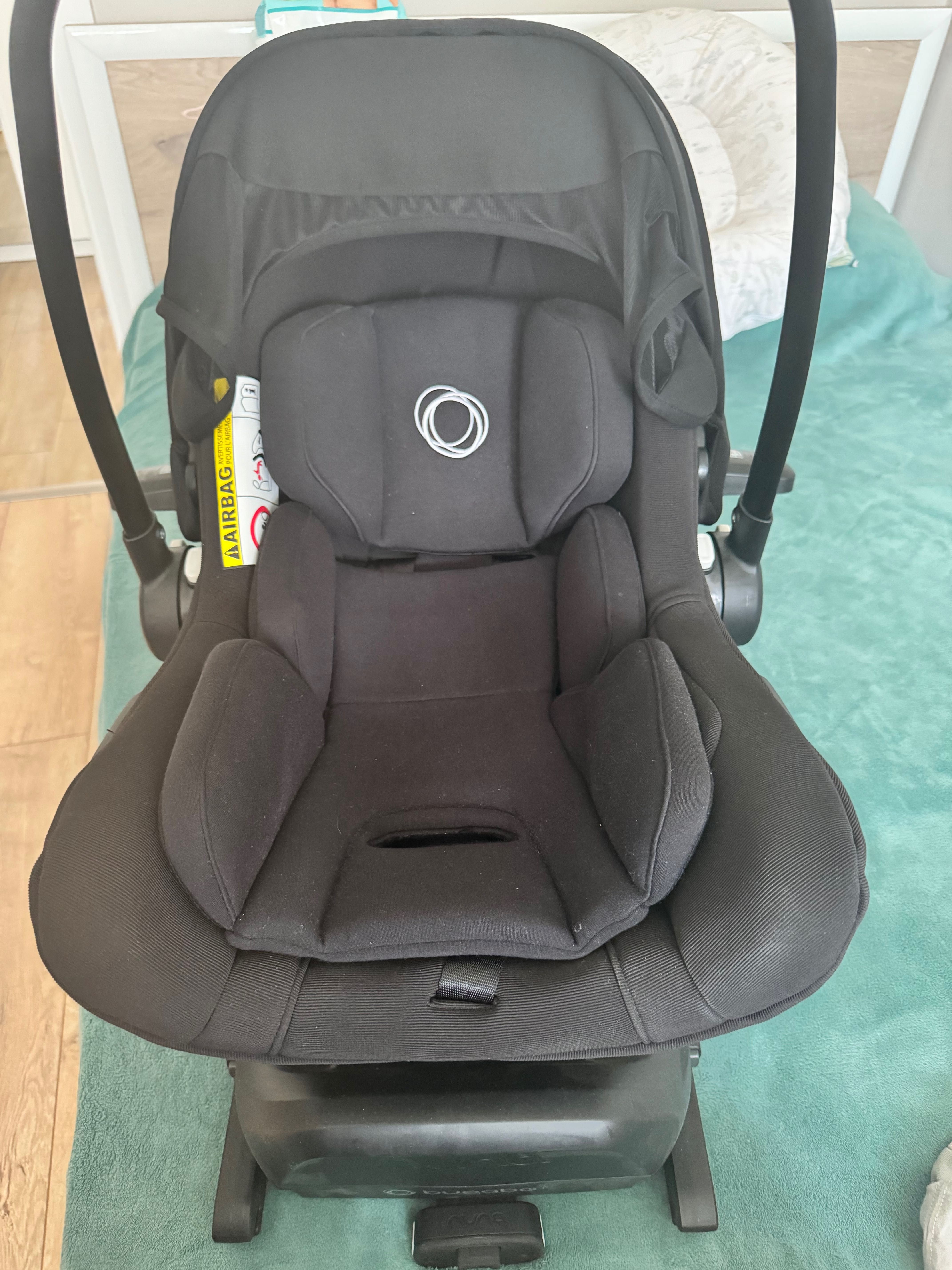Стол за кола Bugaboo Turtle Air by Nuna i-Size Black