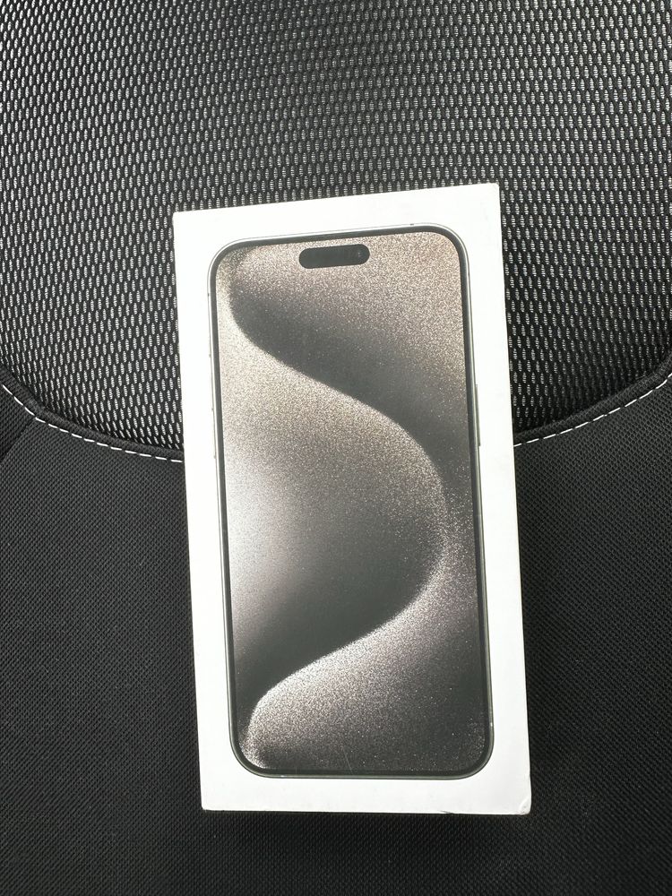 Iphone 15 PRO MAX 1TB Natural Titanium Sigilat