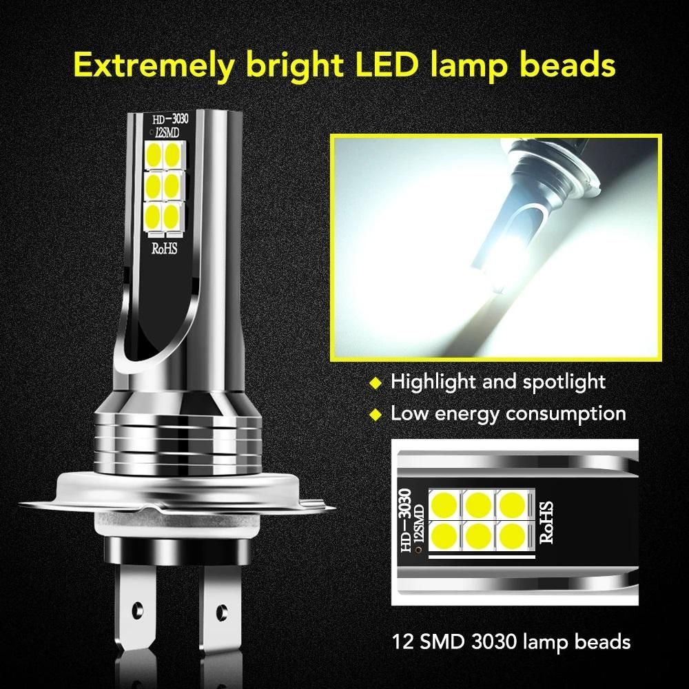 комплект 2бр osram chip led диодни крушки н7 12v,96w ,10000lm без ...