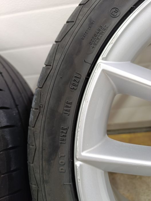 Джанти с гуми 18 5х112  Шкода Skoda