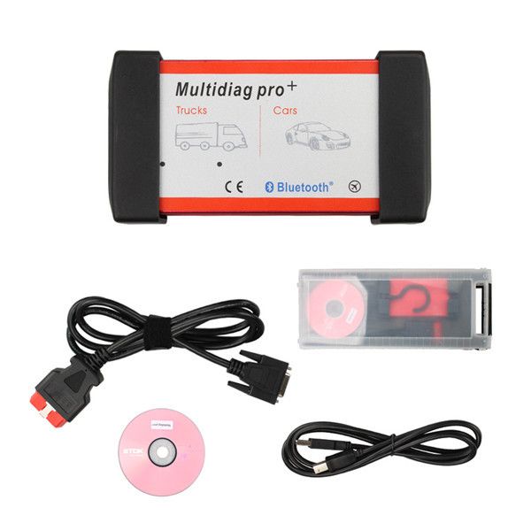 Tester auto multimarca MultiDiag Pro+ HQ , Bluetooth, limba RO, 2023