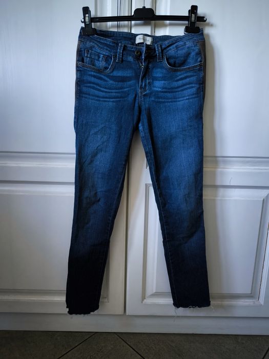 Blugi skinny,elastici, Masimo Duti, albastru inchis