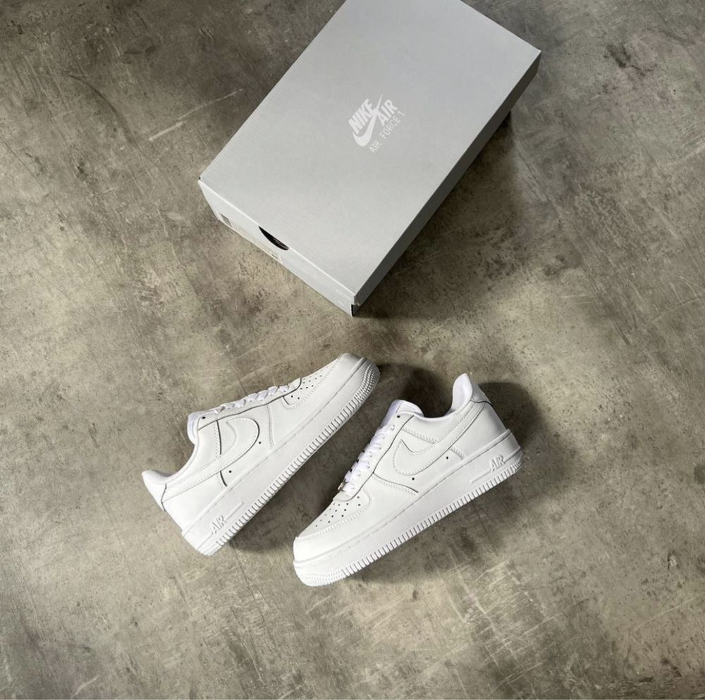 Nike Air Force 1 White Full Adidasi Sneakers