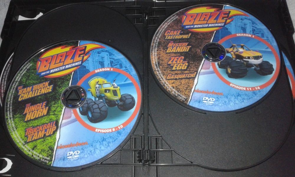 Blaze si masinile uriase - 6 DVD Educative in limba romana