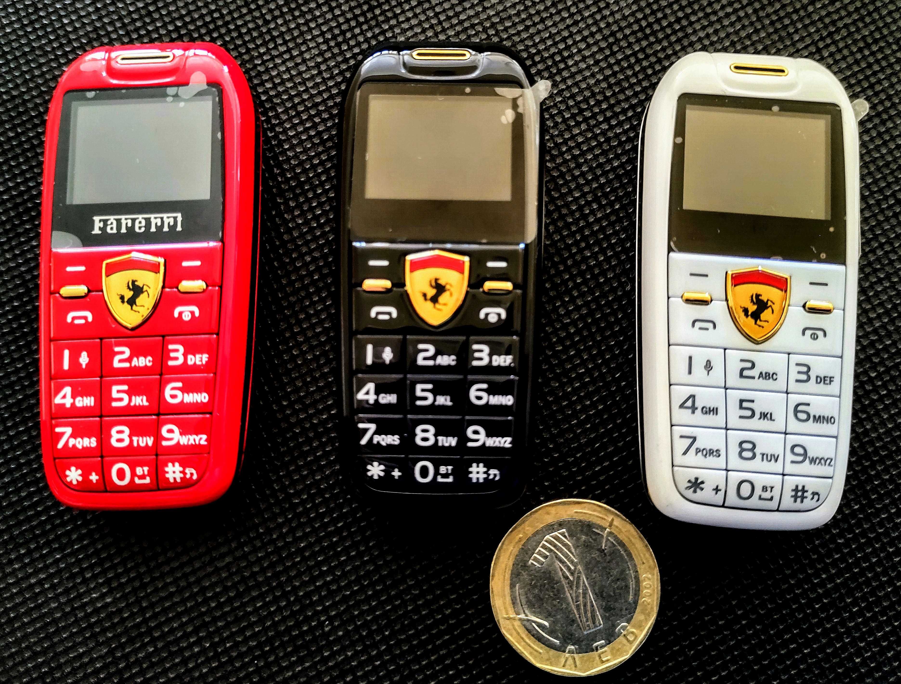 Мини телефон  промяна смяна на глас малък телефон Ferrari GSM