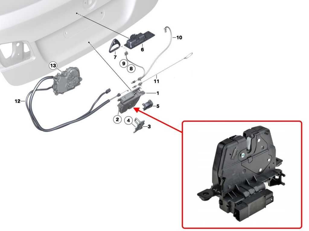 Брава за багажник BMW F30 F31,F10,F32,F07,F01,X5 F15,F20 F21,F12