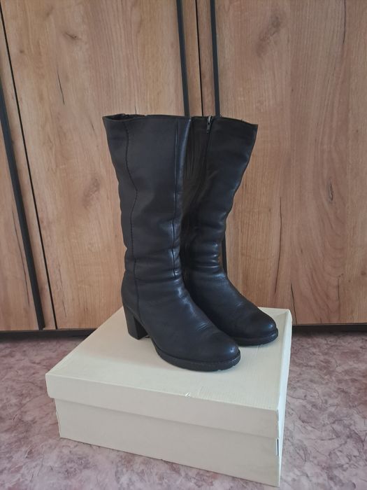 Сапоги женские полностью натуральные