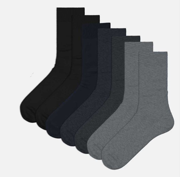 Set de sosete lungi pentru barbati, 7 perechi, LC WAIKIKI, noi