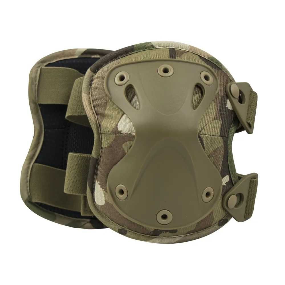 Set Protectie Genunchiere Cotiere Army verde militar marime universala