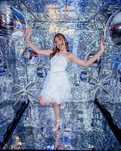 Cabina foto cu baloane majorat party Photocorner 18 ani aniversare