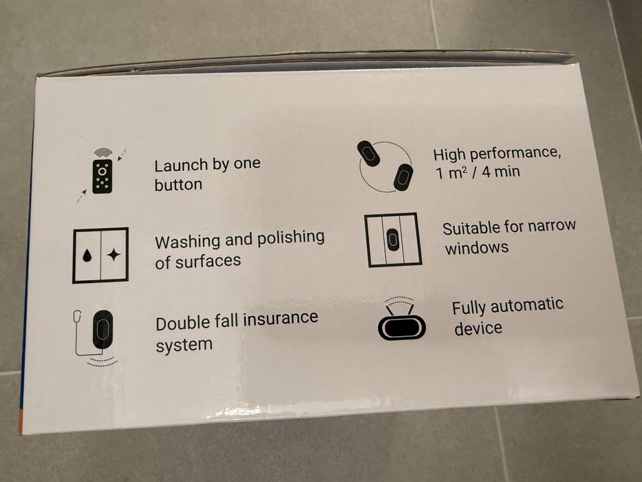 Robot inteligent de curatare automata a geamurilor-Nou!