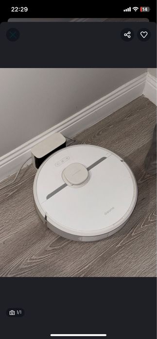 Робот пылесос DREAME D9 RLS5-WHO белый