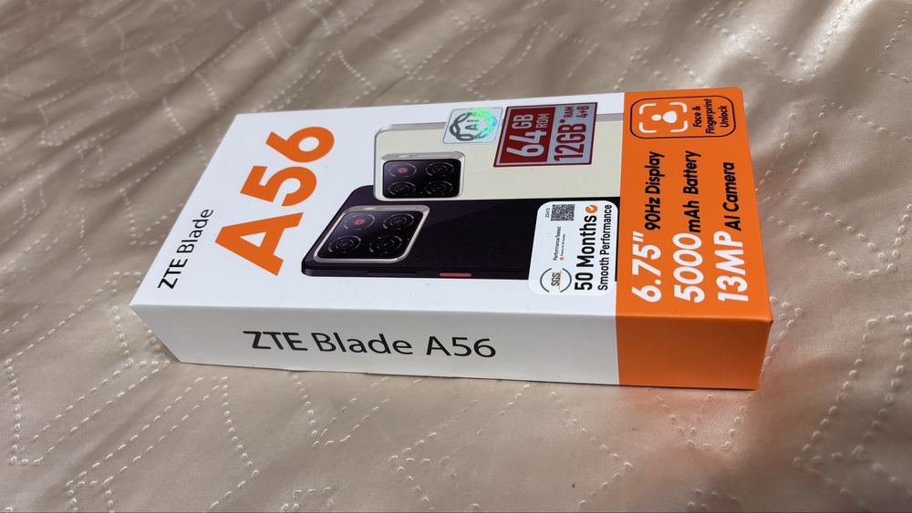 ZTE Blade A56 – Нов, неразпечатан