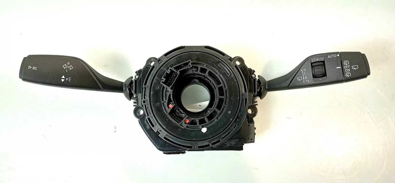 BMW X5 F15 Switch unit steering column Конзола с лостчета лентов кабел