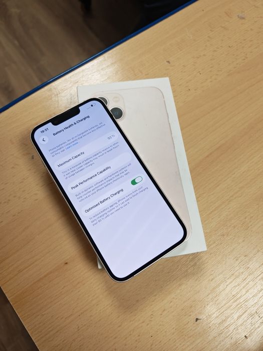 iPhone 13 Rose 128GB 93%Bat Fullbox totul original liber retea