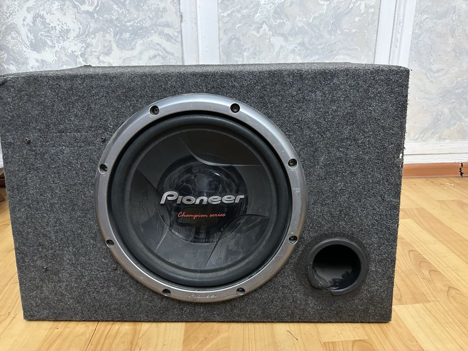 Сабвуфер Pioneer Champion Series + усилитель Tepe V12 AB-450