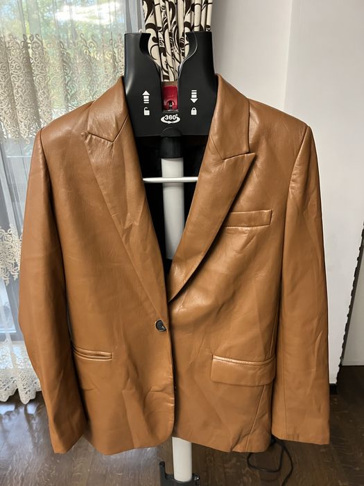 Geaca piele Zara masura S