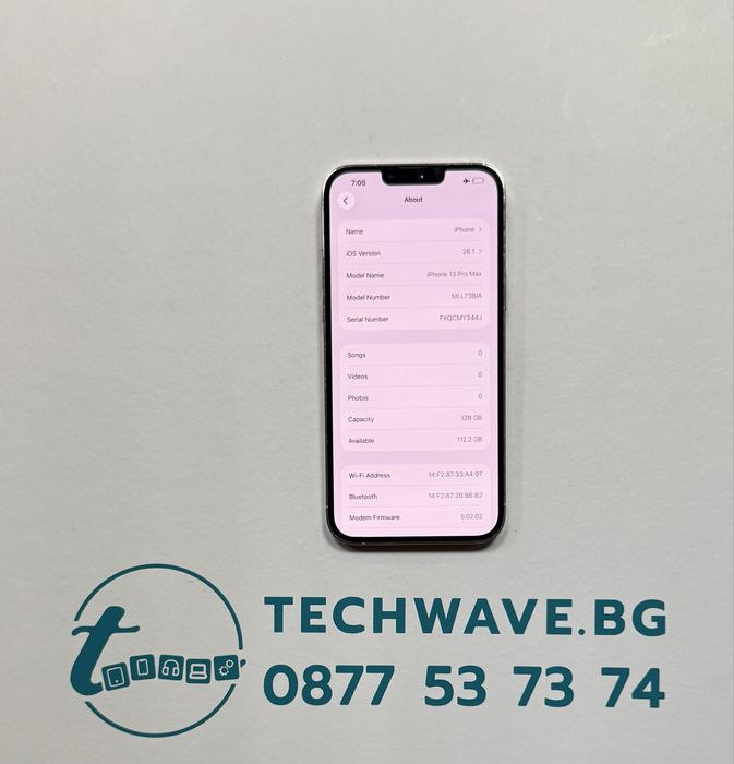 Apple iPhone 13 Pro Max 128GB Silver