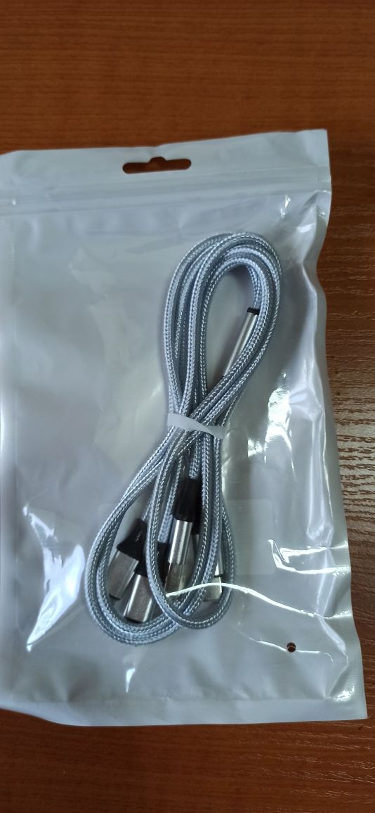 Кабел за зареждане 3в1 3v1 USB C, Lighting, Micro USB