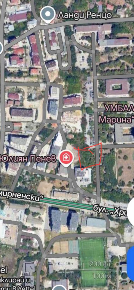Двустаен апартамент - Варна до болница Света Марина