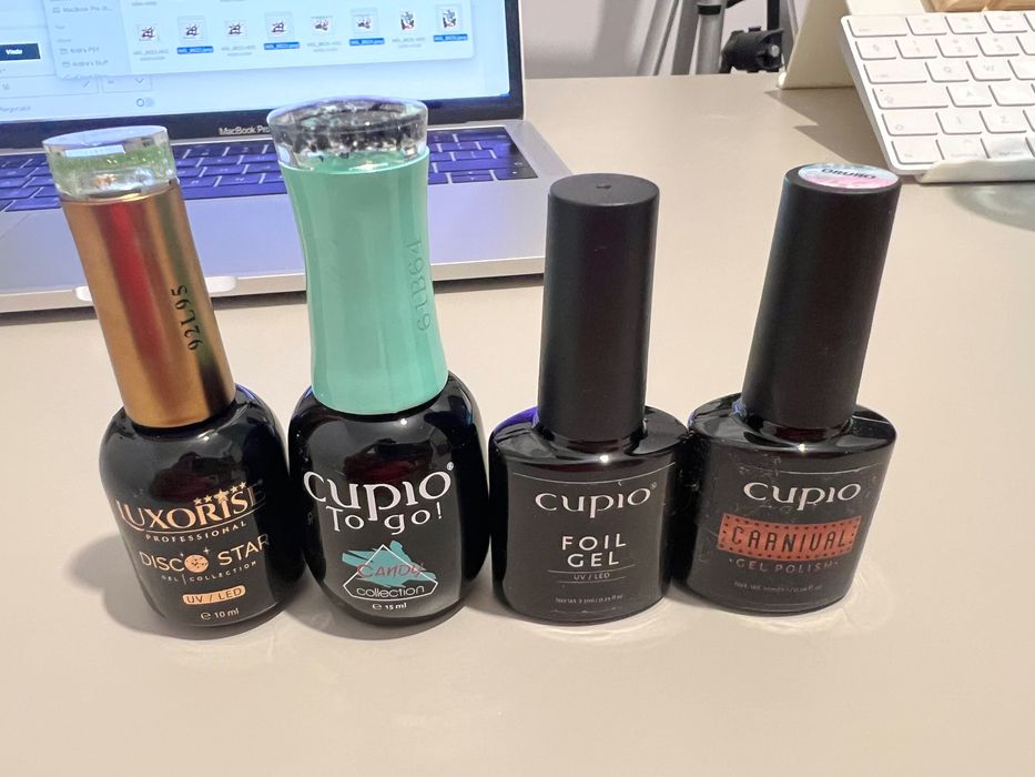 Oje Semi + Oje Clasice + Ornamente unghii CUPIO / LUXORISE/ OPI/ Canni