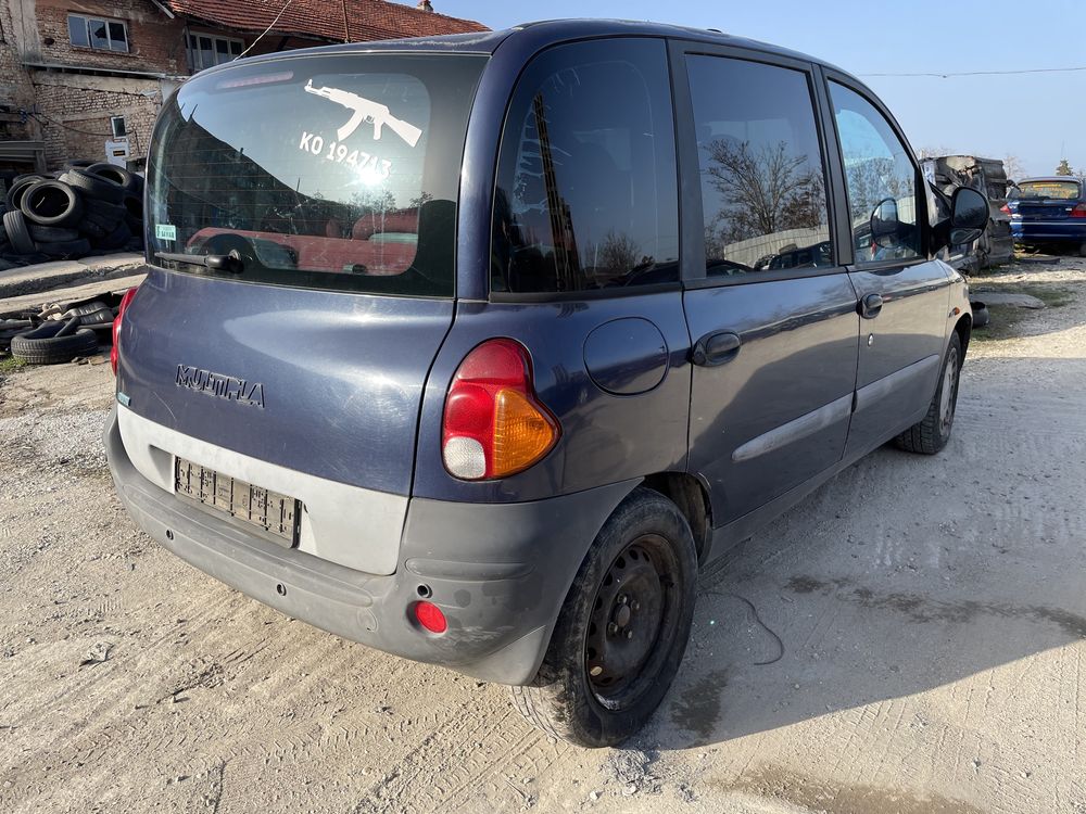 Fiat Multipla 1.9jtd 105hp 2001 На Части