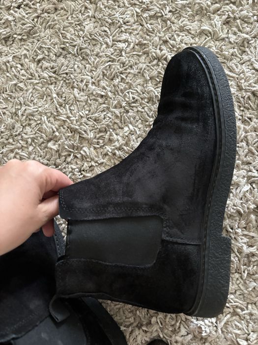 Ghete piele naturala marimea 42 Pull and Bear