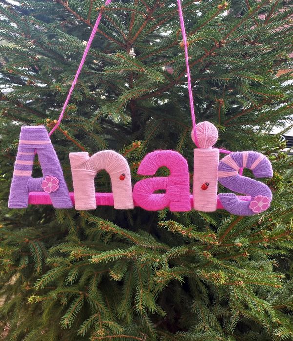 Nume decorative handmade