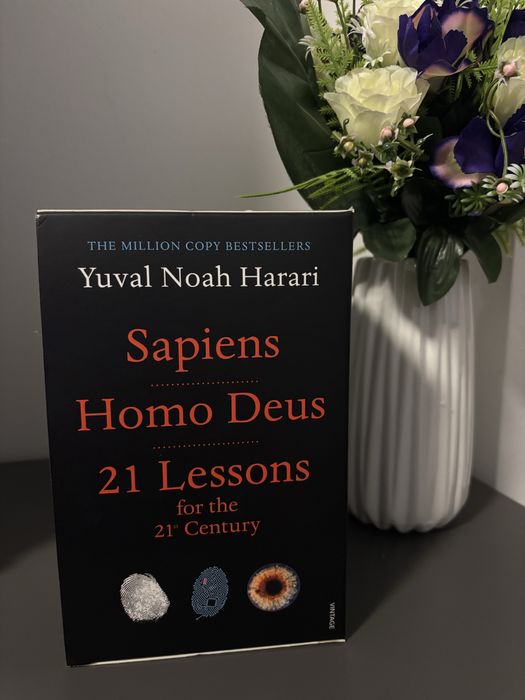 Pachet 3 carti Yuval Noah Harari: Sapiens, Homo Deus, 21 Lessons