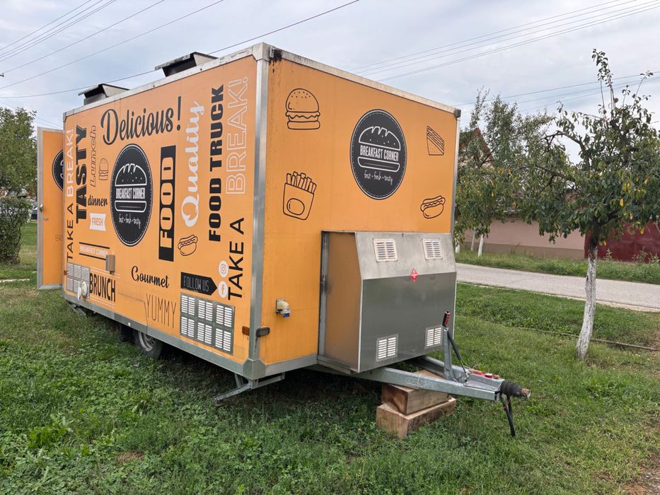 Rulotă Fast-Food Complet Utilată