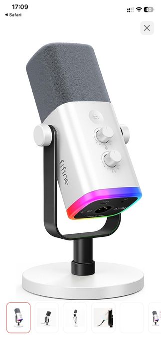 Микрофон fifine am8 белый