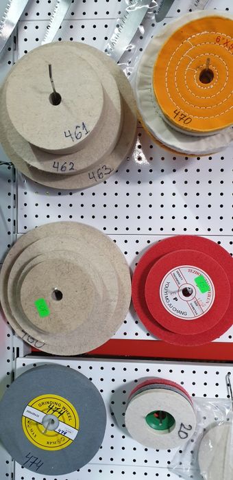 Кичета за полиране и заточване